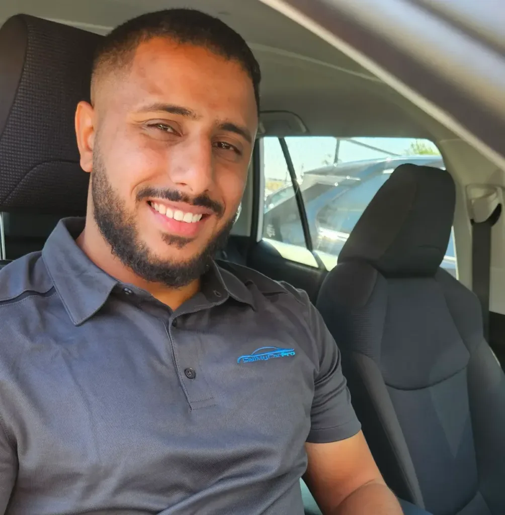 Sell My Car Pro inspector carrying out a free pre-purchase vehicle inspection in Perth