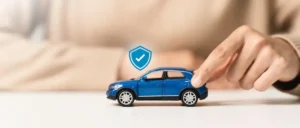 Car insurance vehicle protection with a model car