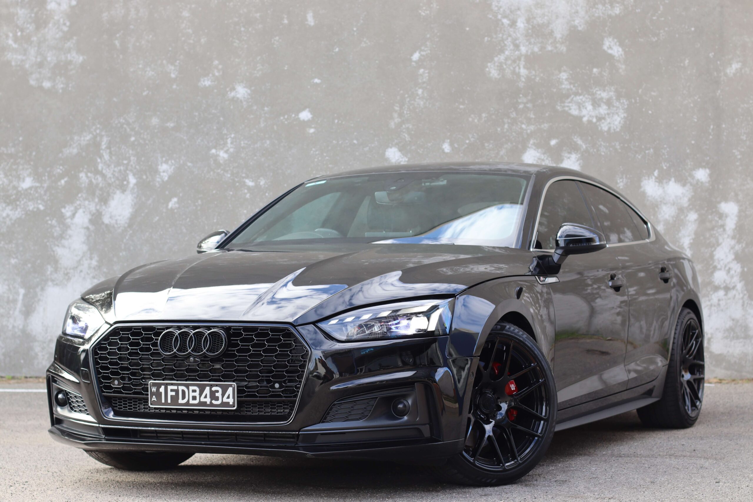 2019 Audi A5 45 TFSI Quattro S tronic Sportback 01 Front 2019 Audi A5 45 TFSI Quattro S tronic Sportback 01 Front