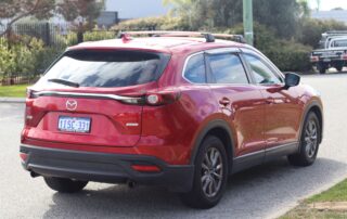 2017 Mazda CX9 02 2017 Mazda CX-9 Sport rear three-quarter view