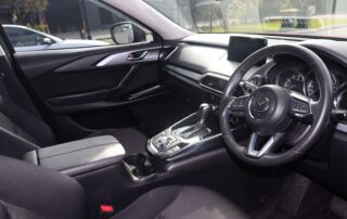 2017 Mazda CX9 10 2017 Mazda CX-9 Sport interior viewed from the driver door
