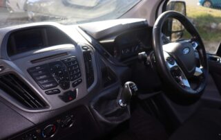 2018 Ford Transit Custom 07 2018 Ford Transit Custom 290S van dashboard and centre console