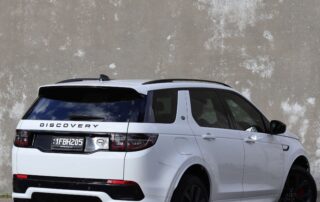 2022 Land Rover Discovery Sport P250 R-Dynamic SE rear three-quarter view