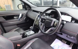 2022 Land Rover Discovery Sport P250 R-Dynamic SE dashboard and steering wheel